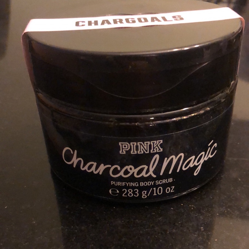 PINK Charcoal Body Scrub